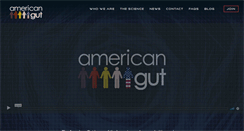 Desktop Screenshot of americangut.org